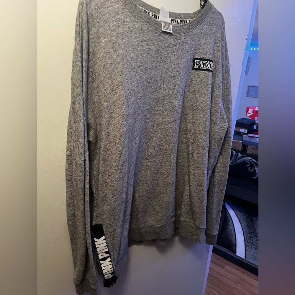 “Pink” sweatsuit “Grey” Set